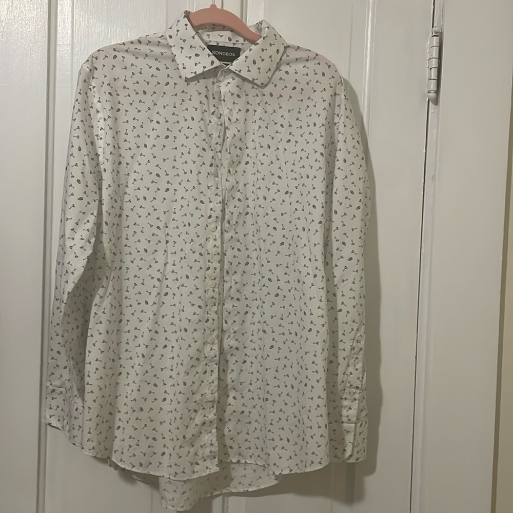 Bonobos Jetsetter Stretch Dress Shirt- NWOT